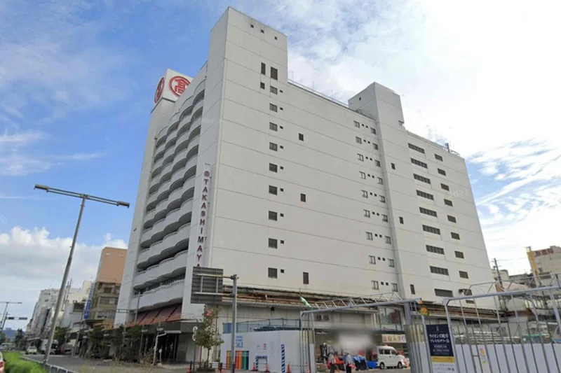 岐阜タカシマヤまで徒歩11分、850m