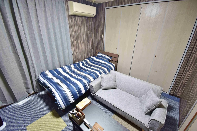 ベッドはシングルタイプのご用意となります(^^♪