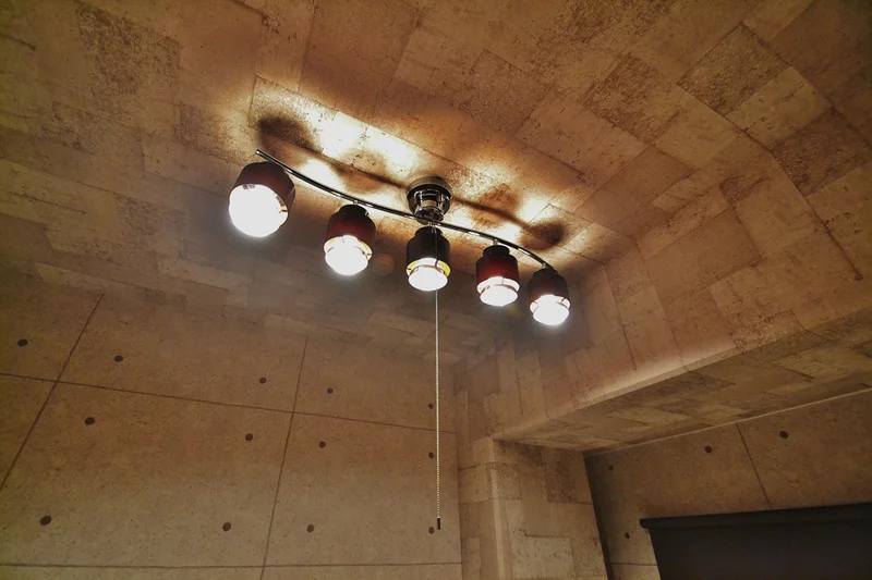 お洒落な照明もあります。