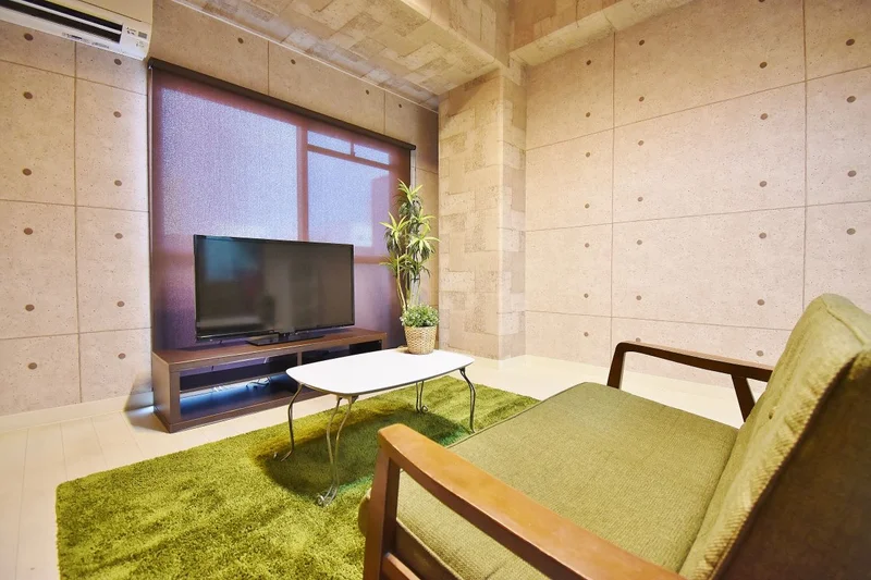 オートロック付の物件の為、女性の方でも安心してご利用いただけます♪駐車場も完備しておりますので、中庄エリアでウィークリーマンションをお探しの方は是非☆彡