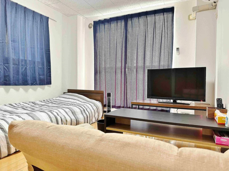 弊社の三重県津市ウィークリー、三重県津市マンスリーマンションでは、ご利用当日からご不便なくお過ごしいただけますよう、家具家電の他、多種類の備品を完備★