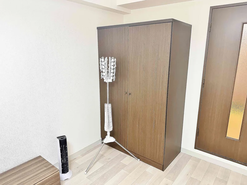 【収納画像】滋賀県近江八幡市ウィークリーマンションの特徴は7日以上の短期、中期滞在だけでなく、滋賀県近江八幡市エリアで1ヶ月以上、半年以上の長期にも適した部屋作りとなってます。