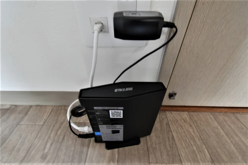 WIFIルーター設置によりネット使用可能！　テレワーク・リモートワークにも！