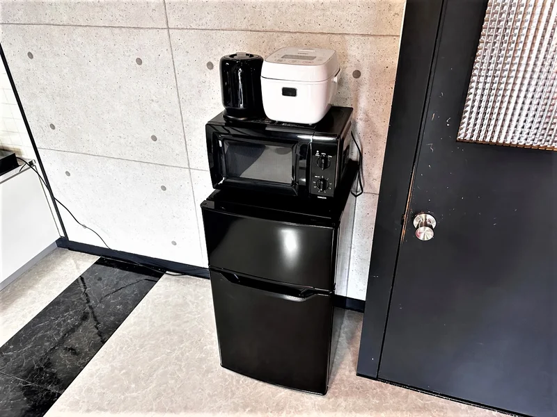 KマンスリーJR福井駅前【禁煙・福井駅前ウィークリーマンション】の家電画像。