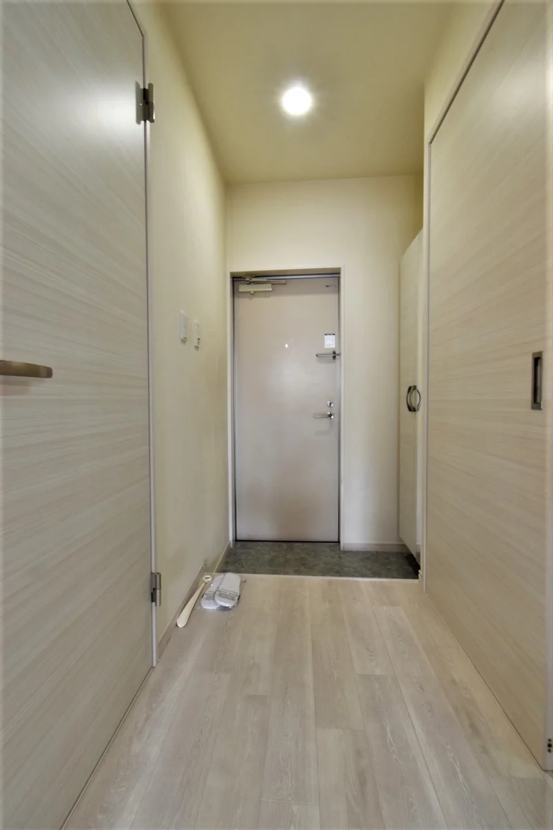 シューズBOXありで靴収納可能！　長期滞在でも安心！