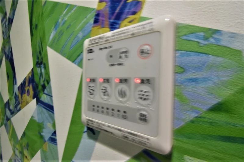 浴室暖房乾燥機　雨の日の洗濯物でも安心の設備です。