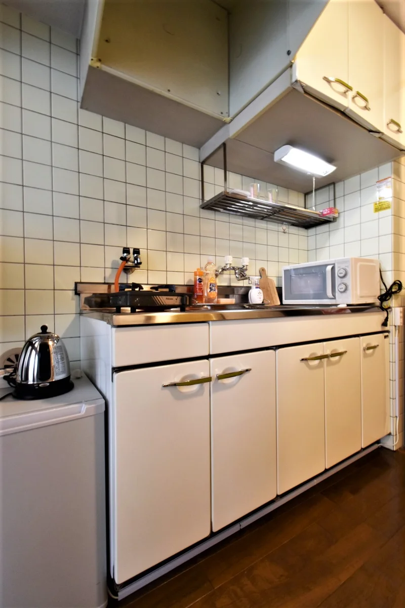 家電類豊富で　食器類まであり！　健康面に考慮できて　即日自炊が可能です。
