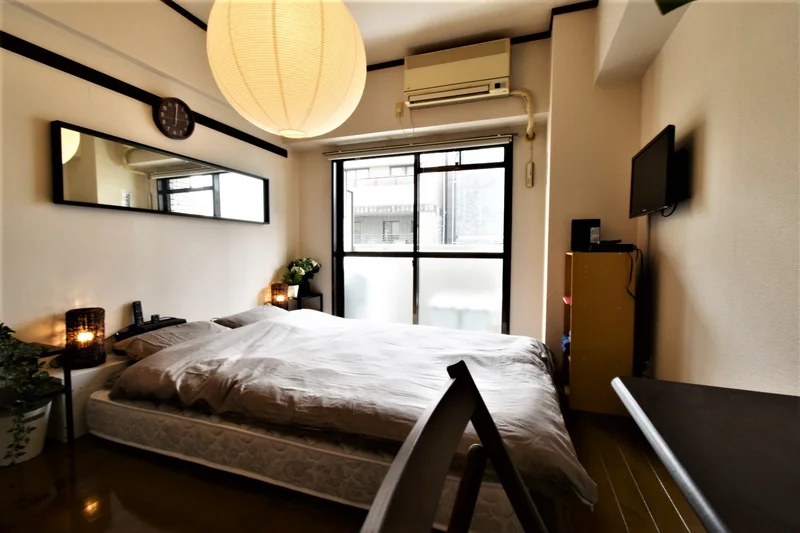 ごゆっくりお過ごしいただけます！　エアコン付きで一年を通して快適な室温でお過ごしいただけます。