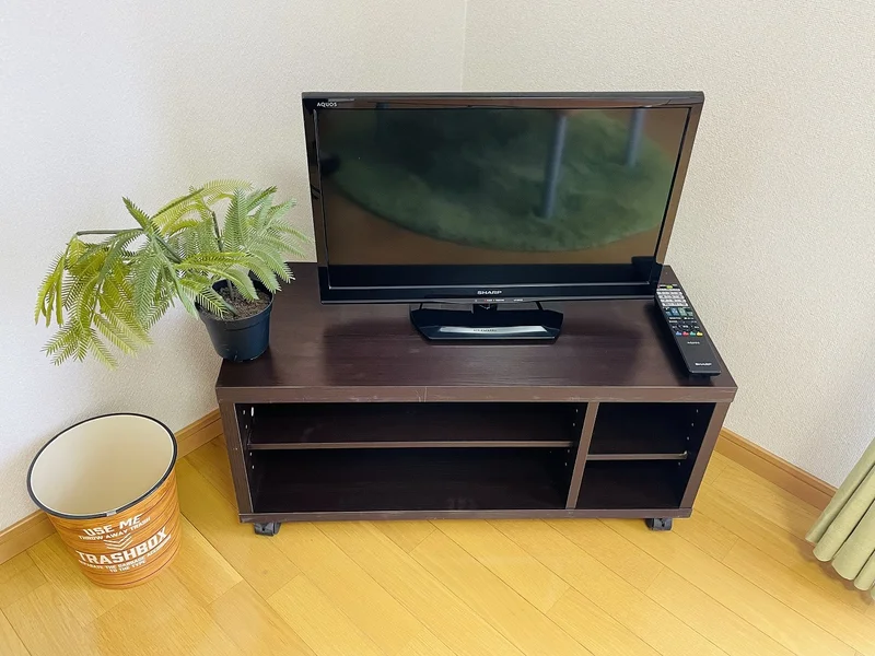 電気も通電しておりますので、手続き不要でテレビを見ることができます♪♪