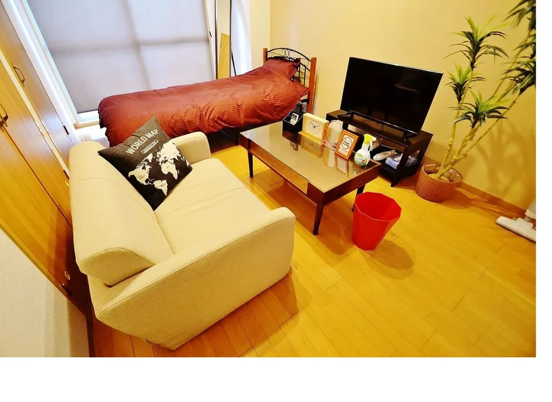 【室内イメージ画像】「鞄1つで来ても生活できる」がモットーの滋賀県東近江ウィークリーマンションです。長期割引可能な滋賀県東近江マンスリーマンションプランもあります♪