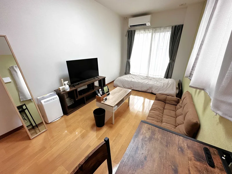 【室内画像】「鞄1つで来ても生活できる」がモットーの岐阜駅前ウィークリーマンションです。長期割引可能な岐阜駅前マンスリーマンションプランもあります♪