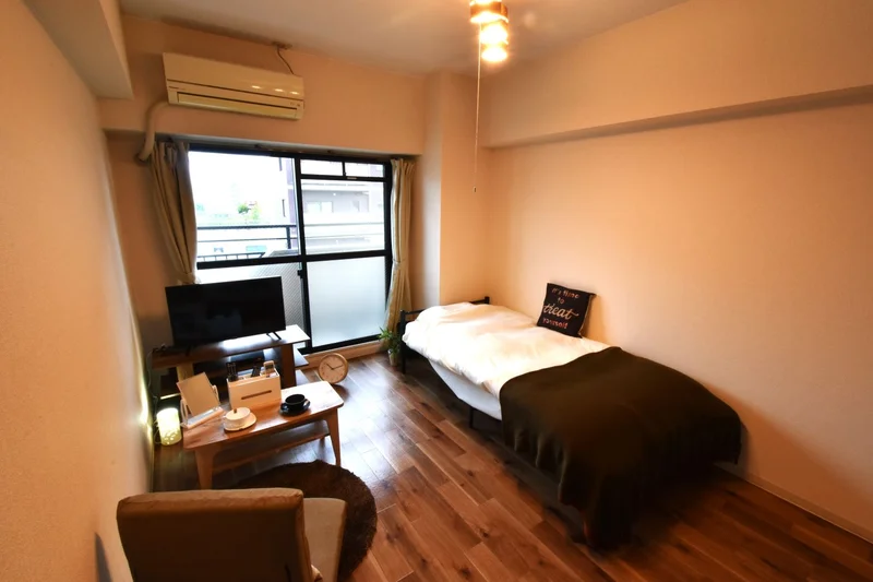 家具家電豊富で法人契約・個人契約関係なくご利用可能！リネン類もご用意しております！