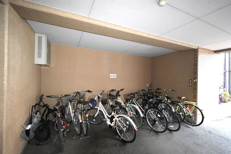 駐輪場あり！