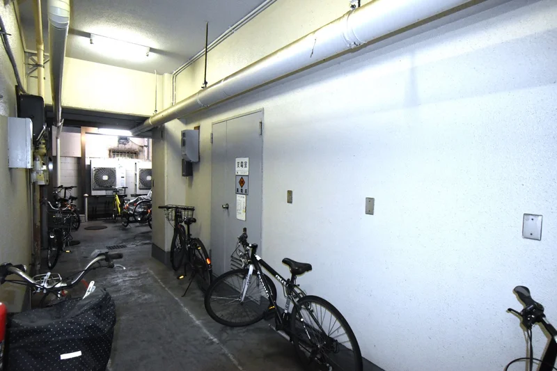 駐輪場スペースあり！　近場への買い物や通勤にも便利です。