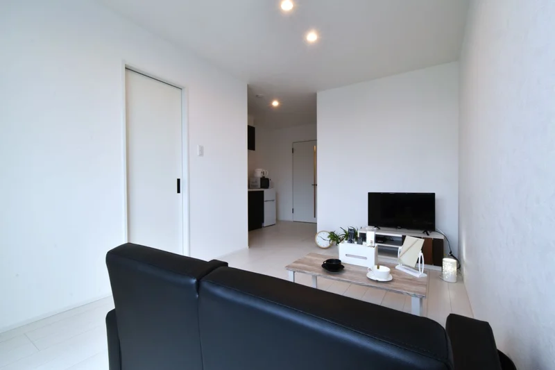 テレビ付き　休日や仕事と終わりも充実してお過ごしいただけます！