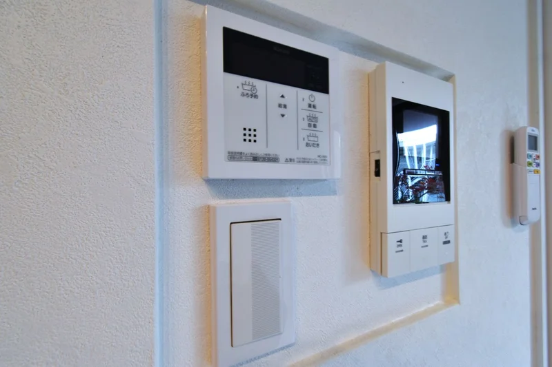 テレビモニターホン付で本人確認可能で安心安全に考慮！　お湯調整スイッチあり！