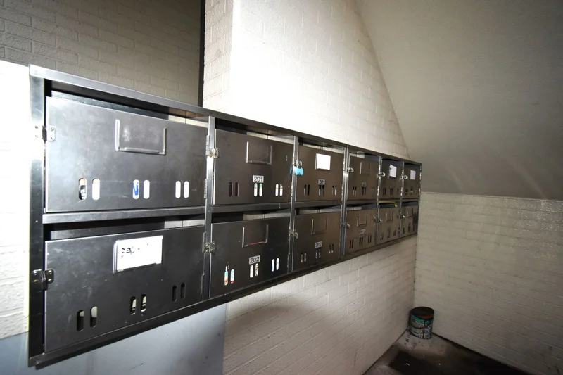 集合ポスト　郵送物などの受け取り可能！