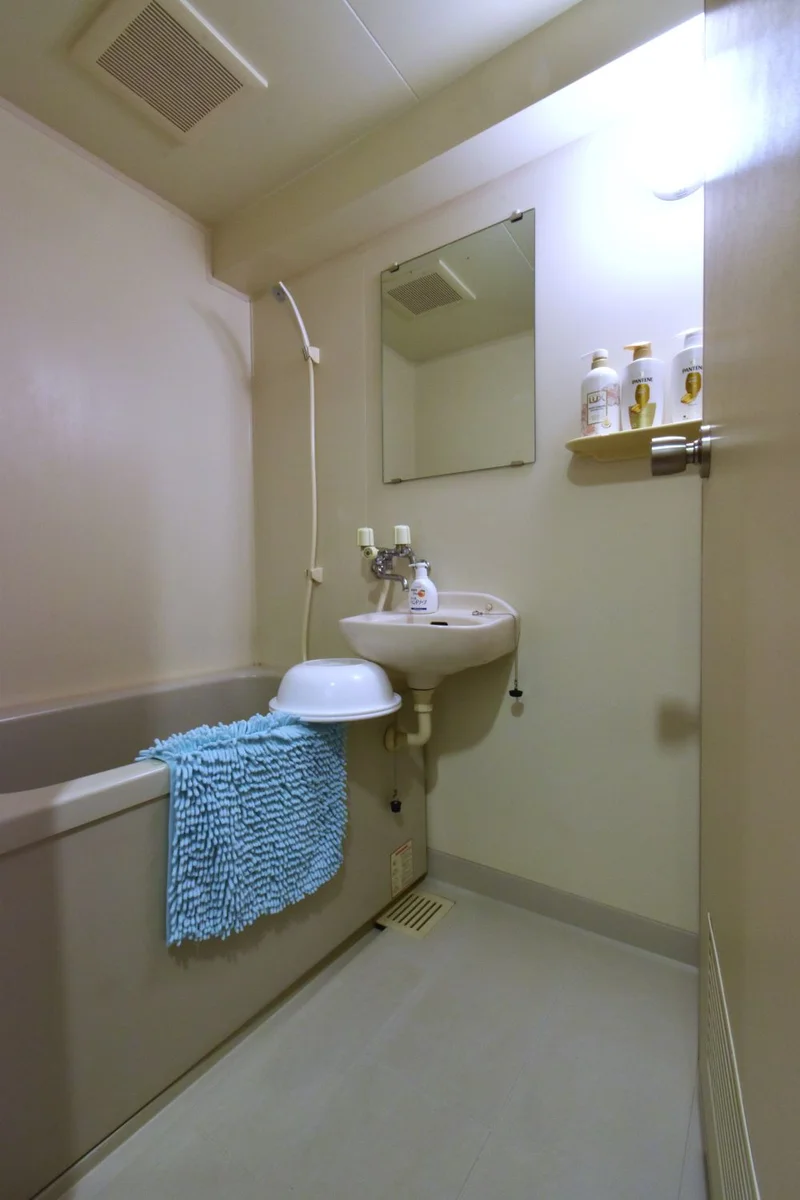 シャンプーやコンディショナー・ボディーソープ・お風呂洗剤など備品多種多様に準備！