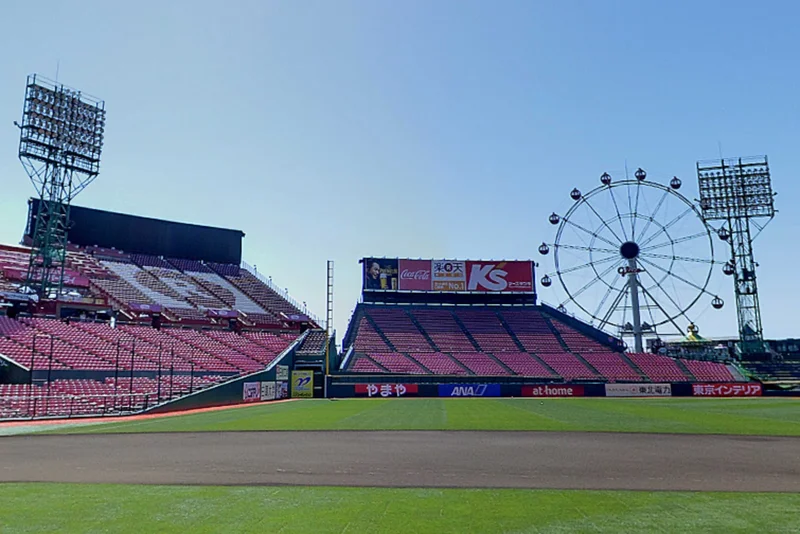 楽天モバイルパーク宮城まで車で16分。