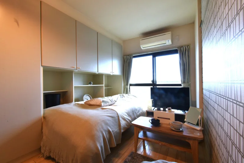 標準品が多く光熱費無料で費用を抑えます！　収納スペースも多いので有効活用可能です♪