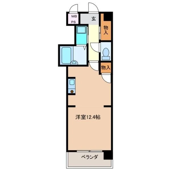 【間取り】三重県四日市市ウィークリーマンションの間取です。三重県四日市市人気格安マンスリーマンション★【格安】