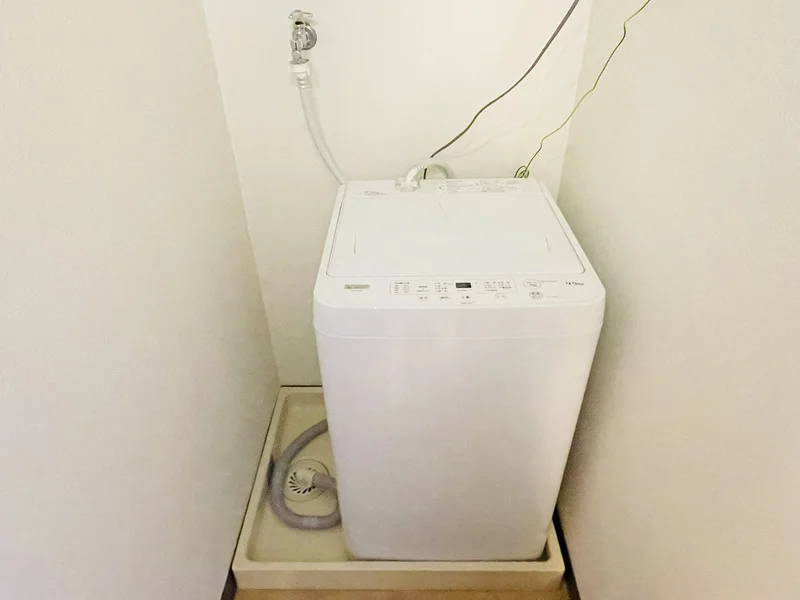 洗濯機は室内に設置しております♪入居後すぐにご利用が可能です(^^♪タオル1式分もご用意しております☆彡