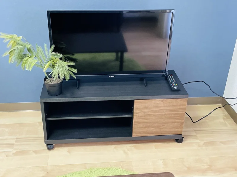 電気も通電しておりますので、手続き不要でテレビを見ることができます♪♪