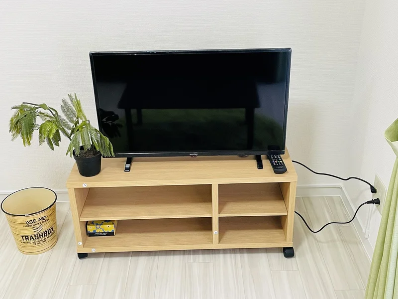 電気も通電しておりますので、手続き不要でテレビを見ることができます♪♪