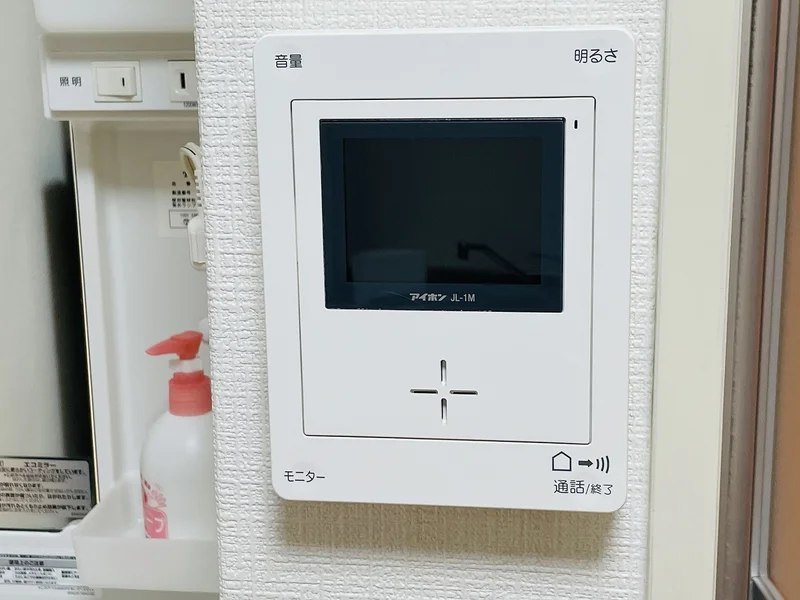 テレビモニター付なので女性に安心♪