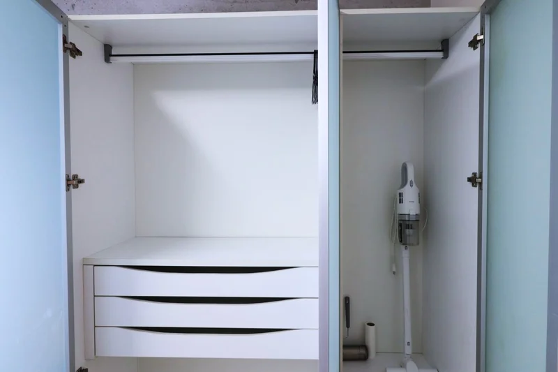 収納豊富で県外からの利用にも便利！