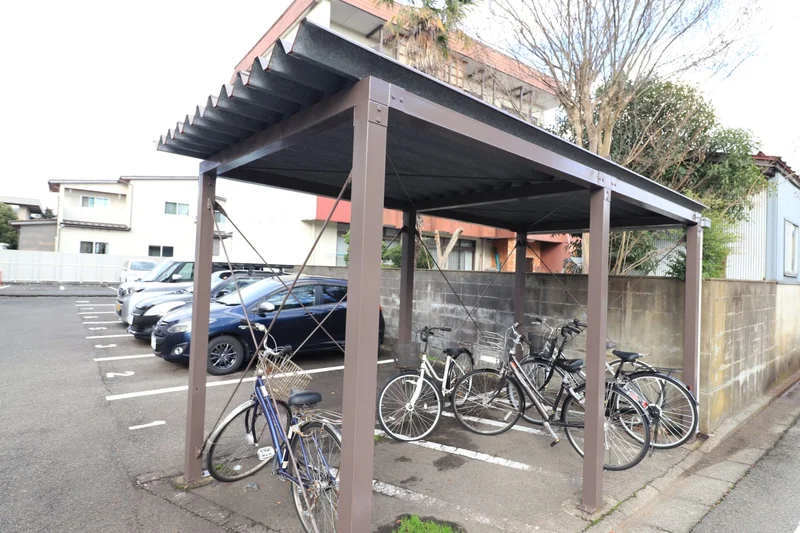 駐輪場あり　自転車利用可能