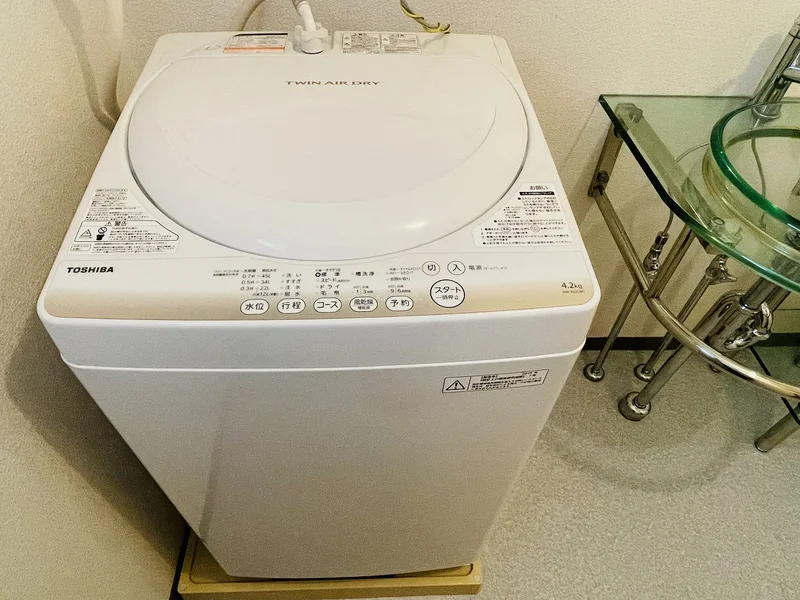 洗濯機は室内に設置しております♪入居後すぐにご利用が可能です(^^♪タオル1式分もご用意しております☆彡