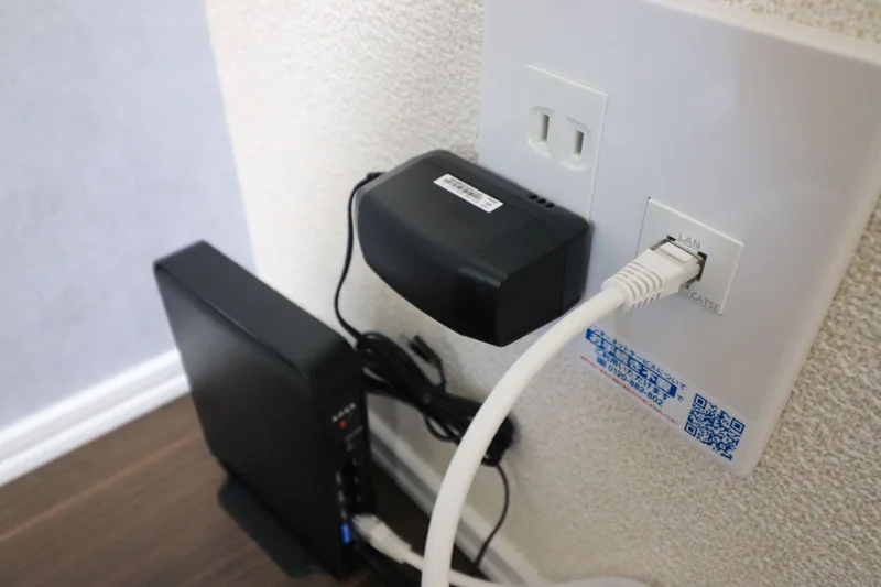 自社ルーター設置　持ち帰りなど有料請求有