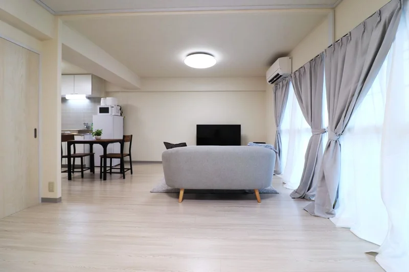 明るいテイストでコーディネートされたお部屋！