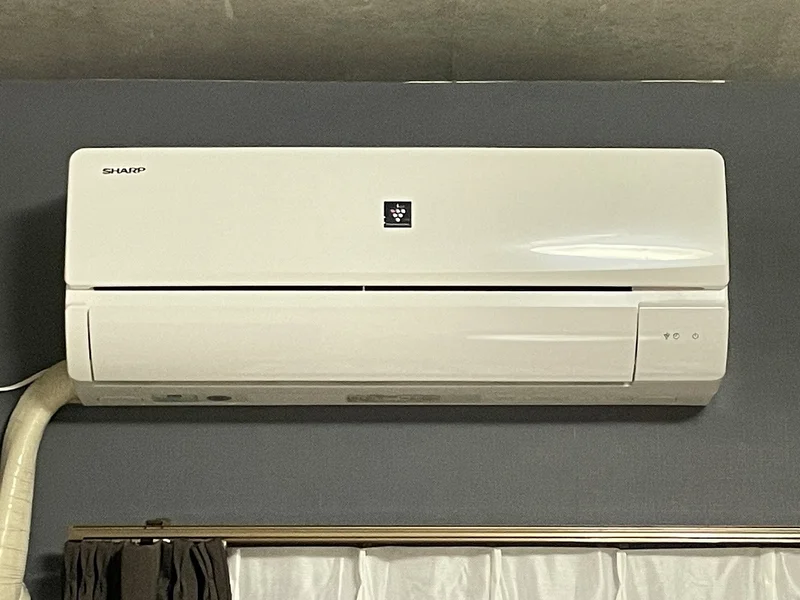 エアコン付♪♪どの季節でも快適に過ごすことができます★☆