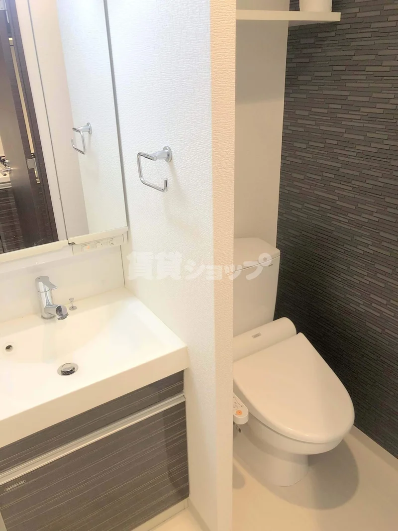 独立洗面台♪ウォシュレット