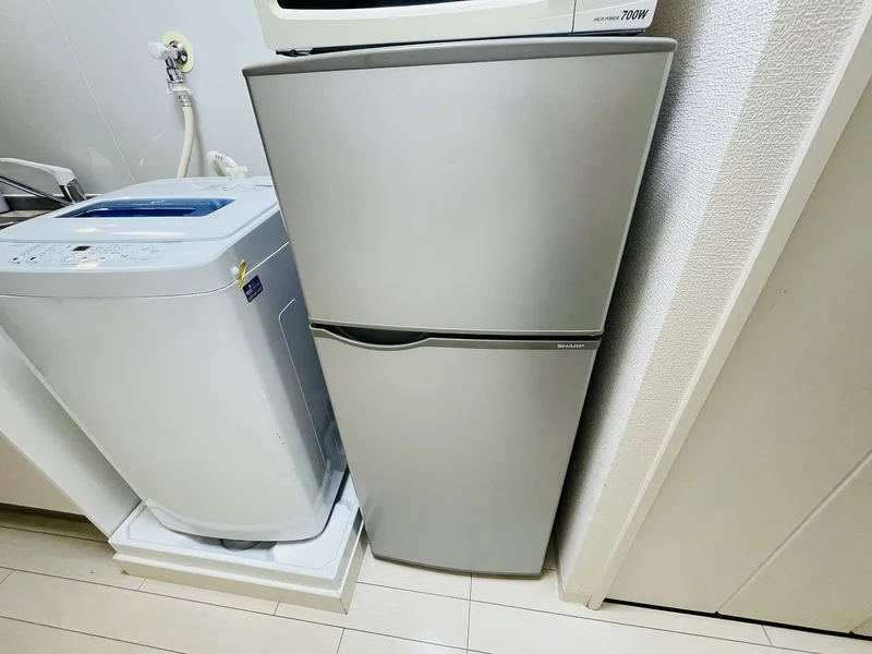 冷蔵庫もその日から使用可能です♪