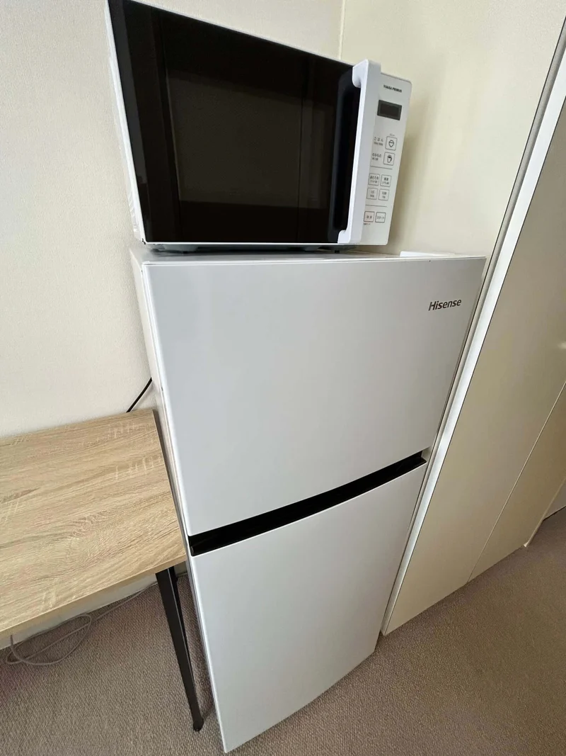 冷蔵庫・電子レンジ・掃除機完備♪