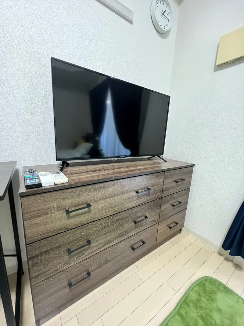 32インチの大きなテレビ♪