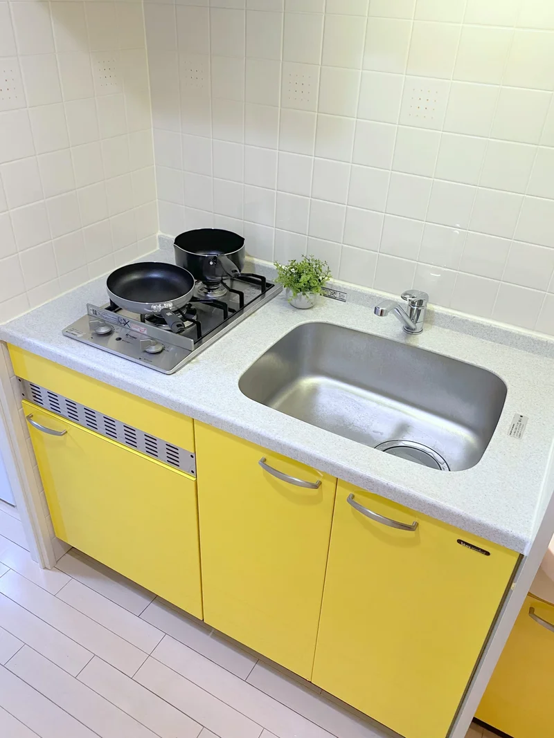 2口ガスコンロでお料理も楽ちん♪♪