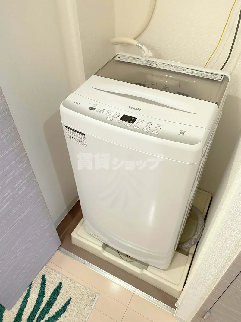 洗濯機も完備♪