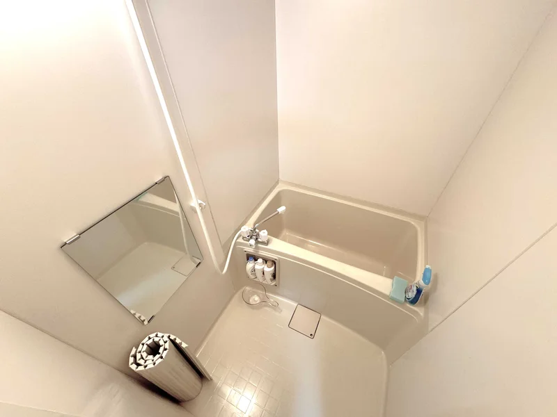 シャンプー・リンス・ボディソープ・風呂用洗剤・スポンジをご用意しておりますのでぜひご活用ください！福井北JCT(北四ツ居)ウィークリーマンションでは7日以上から利用可能★