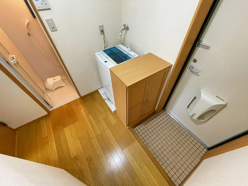 玄関にはシューズＢＯＸがございますので毎回片づけていただき、常に清潔な空間を保っていただくことが可能です♪