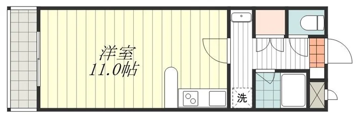 １Rのお部屋です★城東方面の物件で駐車場付♪観光にもビジネスにもおススメ♪♪