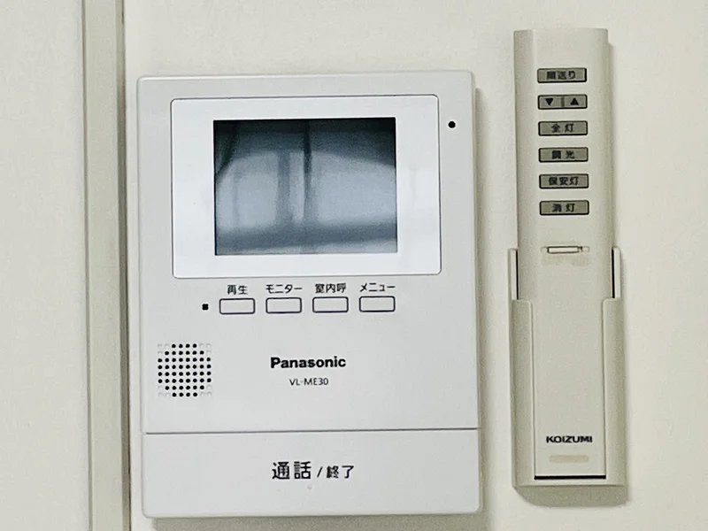 テレビモニター付なので女性に安心♪