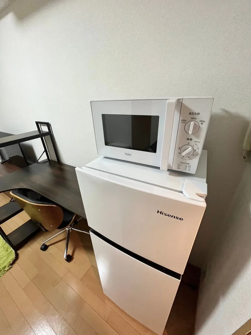 冷蔵庫・電子レンジ完備♪