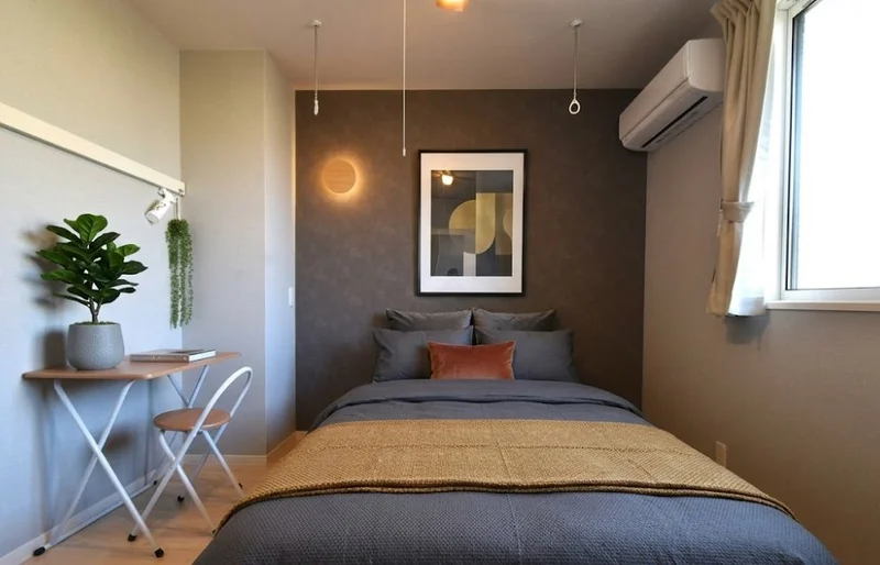 リネン類も豊富にそろえ格安でご利用いただけるようにサービス向上を念頭において対応させて頂いております。※植木と額とクッションなどは写真用です。