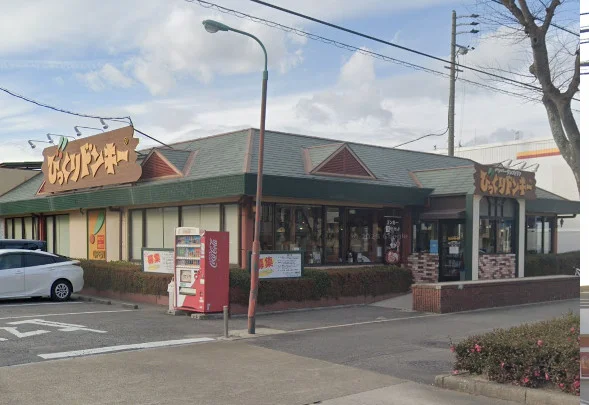 びっくりドンキー 岡崎南店　車で8分