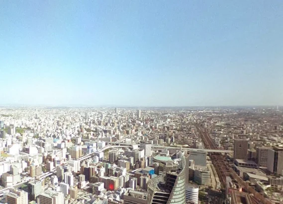 屋外展望台 スカイプロムナード　車で8分