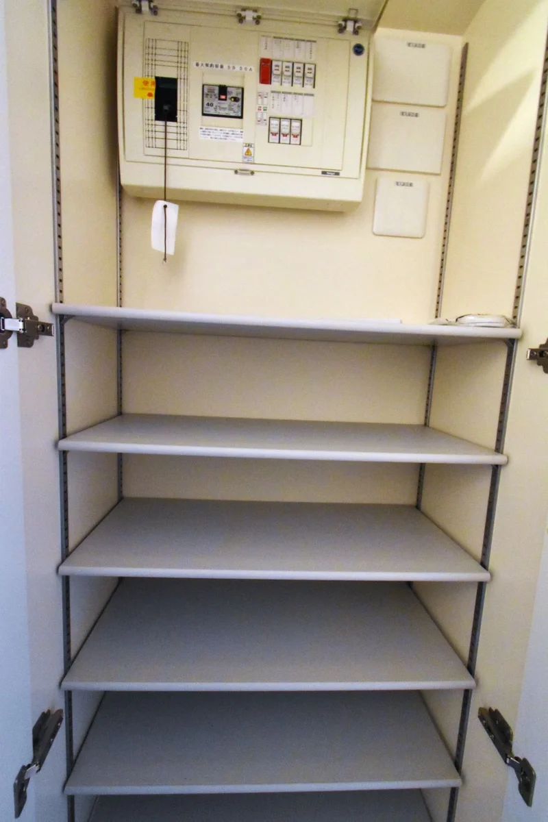 シューズBOXあり　広々！　おうちのリフォームや長期滞在でも安心の容量！